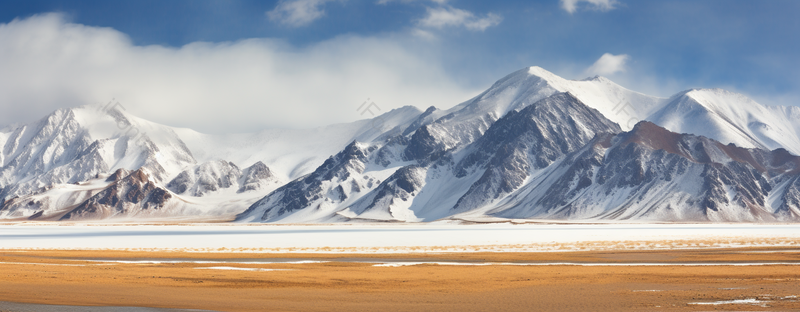 天山冬季雪山多山的地平线风景实拍摄影图,高清,摄影图,摄影图片,图片大全,摄影图免费下载